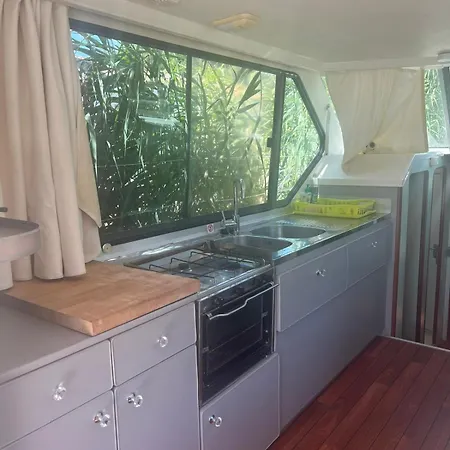 ספינת מלון Bateau 6 Personnes Sans Permis Terrasse A Quai Ou Supplement Navigation